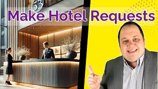 How To Make Requests At A Hotel In English [upl. by Eldoria]