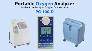 In Hindi Portable Oxygen Analyzer Analyzer for Oxygen Concentrator Oxygen Purity Checker [upl. by Amitarp142]