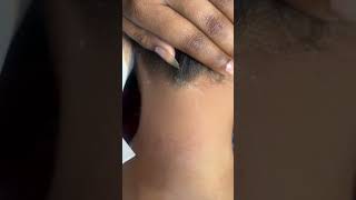 Nape hair waxing How to do neck waxing skincare neckwaxing hairremoval waxing waxingexpert [upl. by Mccoy538]