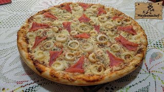 PIZZA DE PALMITO Y JAMÓN [upl. by Bergeron]