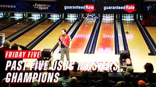 Friday Five  Recent Five USBC Masters Champions [upl. by Tumer]