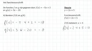 Het functievoorschrift 3 HAVO amp 3 VWO [upl. by Anglim]