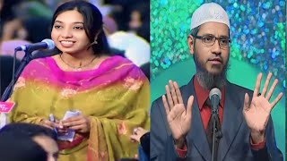 Hindu girl accepts Islam Hindu woman accepts Islam Hindu girl accept islam status Dr Zakir Naik [upl. by Yasmine923]