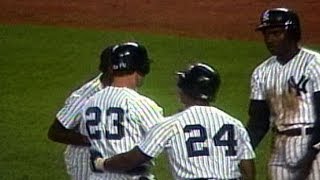 BOSNYY Mattingly hits recordsetting grand slam [upl. by Legnaesoj]