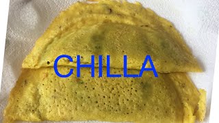 BESAN KA CHILLA RECIPE  QUICK AND EASY [upl. by Gnuy]