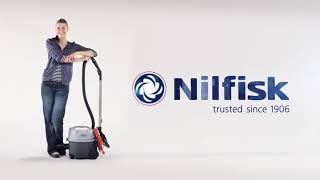 Nilfisk VP300 ECO VP300 HEPA Product Information Video [upl. by Isidro]