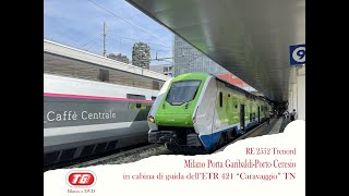 RE 2552 Trenord Milano Porta GaribaldiPorto Ceresio [upl. by Vlad610]