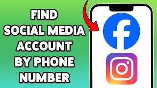 How To Find Social Media By Phone Number  Search Social Media By Phone Number 2024 [upl. by Lucius]