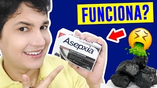 JABON ASEPXIA CARBON FUNCIONA ACNE PIEL GRASA Y BRILLANTE  ELIMINAR BARRITOS [upl. by Darnell349]