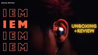 KZEDX PRO  REVIEW AND UNBOXING BEST BUDGET IN EAR MONITOR IEMBEST IEM  unboxing hindi [upl. by Mines]