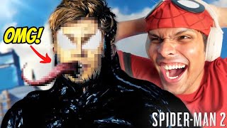 VENOM FACE REVEAL Part 3 SpiderMan 2 PS5 [upl. by Amara]