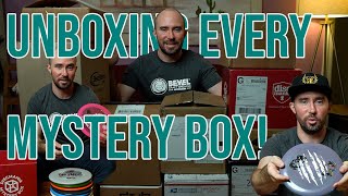 We Bought Every Disc Golf Mystery Box We Could Find [upl. by Dede]