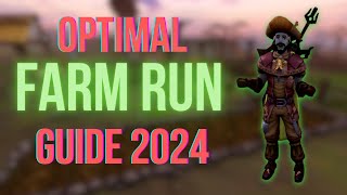 Optimal RuneScape 3 Farm Run Guide 2024  Free Money [upl. by Turne]