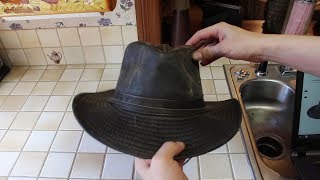 DorfmanPacific Weathered Cotton Outback Hat Review [upl. by Cathryn579]