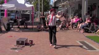 Rhys Davies The Trickster Street Show 2013 [upl. by Alyal]