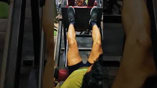 160 kg weight subscribe 🙏 exercise leg press [upl. by Blinni]