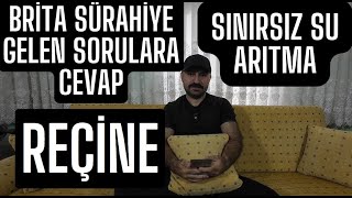 BRÄ°TA SÃœRAHÄ° REÃ‡Ä°NE ÃœZERÄ°NE GELEN SORULARA CEVAP brita BritaTurkiye [upl. by Aket]