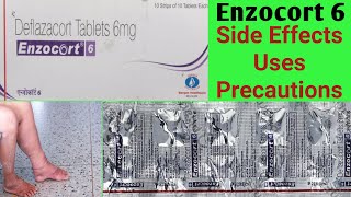 Enzocort 6mg tablet uses in hindi  Side Effect Enzocort । Midicine Hub [upl. by Ayotahs24]