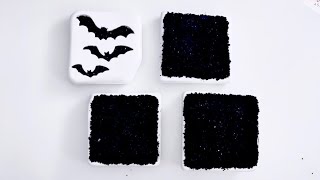 Chalk Halloween 🦇 ASMR 🖤 Satisfying 🖤 Art Expression  Gym Chalk [upl. by Laehpar]