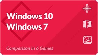 Windows 10 vs Windows 7 Gaming Benchmark in Fortnite GTA 5 Fortnite Far Cry 5 Battlefield 1 [upl. by Saoj]