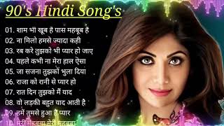 90S Love Hindi Song Alka Yagnik Kumar Sanu Udit Narayan Bollywood Mix Song [upl. by Buck]