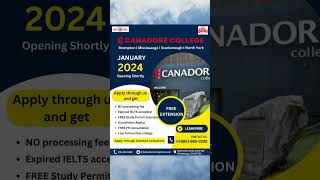 Canadore College Open for Admissions in January 2024 [upl. by Alysa]