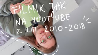 Filmik jak na jutube z lat 20102018  ulubione książki seriale jedzenie [upl. by Leuqram870]