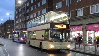 Buses amp Trains at Leicester November 2018 [upl. by Ynehteb304]