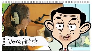 The Voice Artists The Animated Series  Behind The Scenes  Mr Bean Official [upl. by Leamaj]