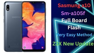 Samsung Galaxy a10 Flash with z3x New Update v4515 [upl. by Yanad]