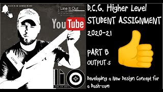 DCG HL Student Assignment 2021 Part B  Output 5 [upl. by Cirdet]