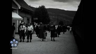 Finse Station and Bergen Line 1926 [upl. by Eilhsa580]