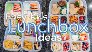 Kids School Lunch Ideas 5 Easy amp Simple Meals [upl. by Catlee]