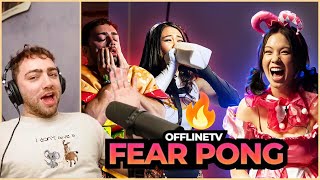 MIZKIF REACTS TO OFFLINETV vs OTK FEAR PONG CHALLENGE [upl. by Eednar]