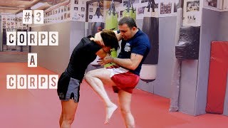 3 TECHNIQUE DE CORPS A CORPS  LA MINUTE MUAY THAI by ANDRE ZEITOUN [upl. by Aniretac]