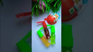 Kinder Joy Box or Spray Bottle Juice 🧃 Popsicle shortsvideo youtubeshorts [upl. by Ellehcen]