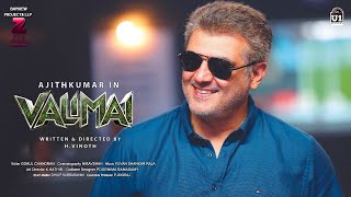 Valimai Official Making Video  Ajith Kumar  HVinoth  Yuvan  Valimai Teaser Glimpse [upl. by Ytomit]