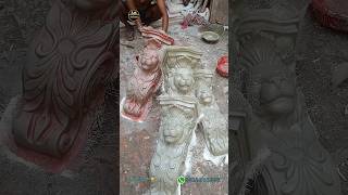 Silicon rubber Mold to fiberglass casting process सिलिकॉन मोल्ड कास्टिंग प्रक्रिया [upl. by Adnomar185]