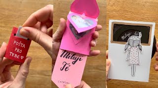 5 VIRÁLNÍCH DIY návodů na přání k Valentýnu nebo přání k narozeninám 💕 [upl. by Kliment144]