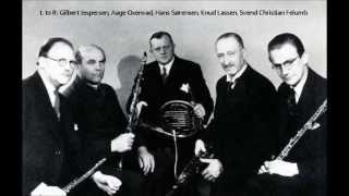 Nielsen Wind Quintet played by its dedicatees 1936 [upl. by Anoynek100]