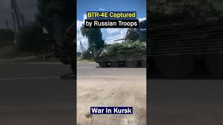 BTR4E Captured by the Russian Army in Kursk [upl. by Atikal]