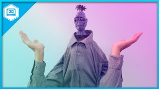 Beetlejuice Bob 3dprinting adafruit timelapse [upl. by Ciredec]