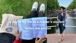 a day in my life as a masters student  Leiden UniversityStuNed Scholarship [upl. by Halverson]