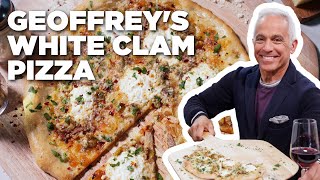 Geoffrey Zakarians Classic White Clam Pizza  The Kitchen  Food Network [upl. by Richie532]