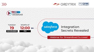 Salesforce Integration Secrets Revealed – Webinar for Streamlined Success [upl. by Eibor]