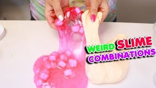 WEIRD SLIME COMBINATIONS Slimeatory 502 [upl. by Purse]