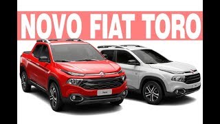 Novo Fiat Toro  Ficha Técnica Preço Consumo [upl. by Kirred]