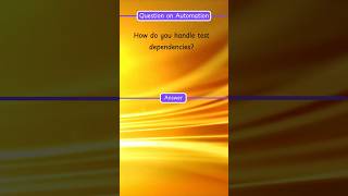 Top SQA Automation Questions for Viva Test  Software Testing Prep [upl. by Millda844]