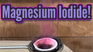 Synthesizing Magnesium Iodide in RamZland⚗️ MgI2→ MgI2 STEM ScienceForKids ramzland [upl. by Asena418]