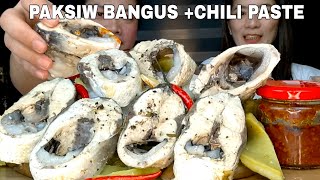 PAKSIW NA BANGUS BELLY  FATTY BANGUS BELLY MUKBANG  PINOY MUKNANG  MUKBANG PHILIPPINES [upl. by Davina669]